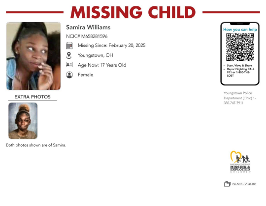 missing_Williams, Samira